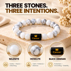 Cancer Crystal Bracelet | Karka Rashi Bracelet – Mioura