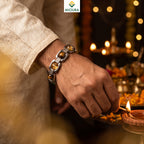 Dhanyog Link Chain Bracelet – Wealth, Prosperity & Energy | Mioura