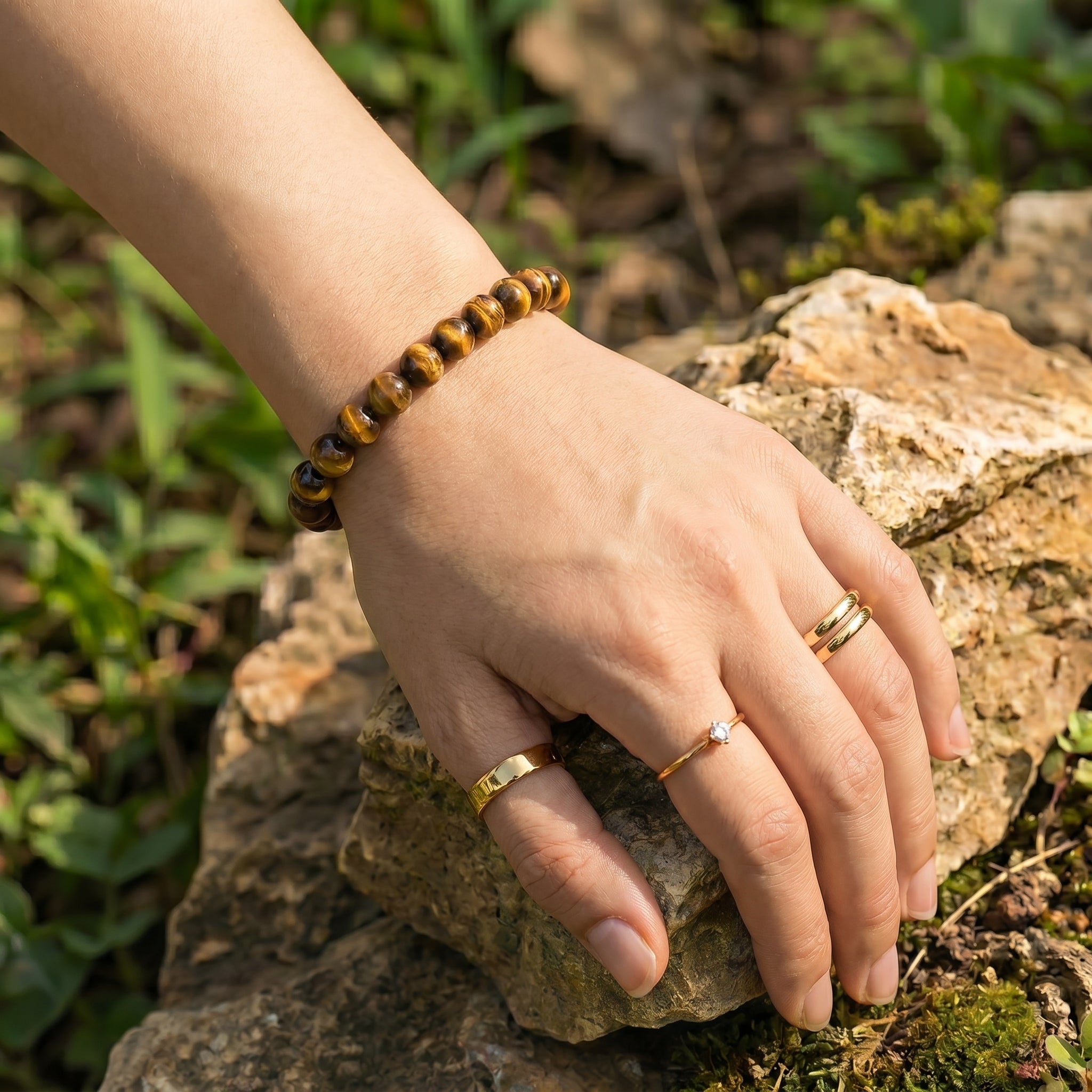 Tiger Eye Bracelet – Confidence, Protection & Focus | Mioura