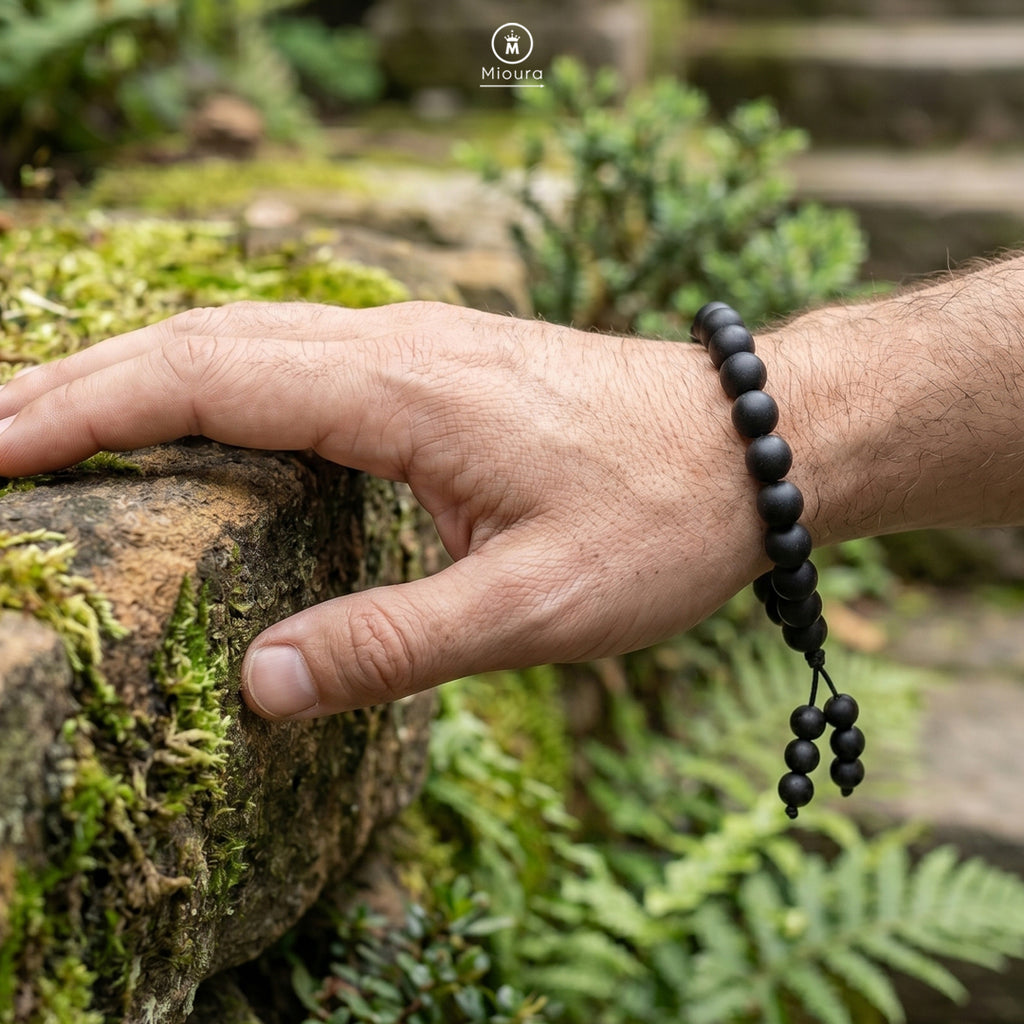 Original Karungali Bracelet – Govt Certified | Protection, Grounding & Energy Shield | Mioura