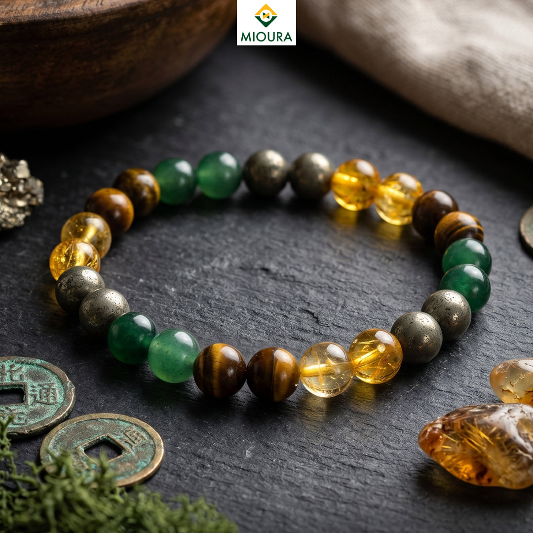 Money Magnet Bracelet – Wealth, Luck & Stability | Mioura