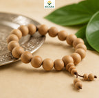 White Sandalwood Bracelet (Chandan) – Govt Certified | Mioura
