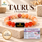 Taurus Crystal Bracelet | Vrishabh Rashi Bracelet – Mioura