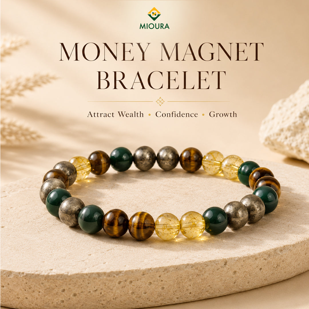 Money Magnet Bracelet – Wealth, Luck & Stability | Mioura