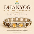 Dhanyog Link Chain Bracelet – Wealth, Prosperity & Energy | Mioura