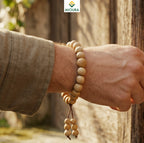 White Sandalwood Bracelet (Chandan) – Govt Certified | Mioura