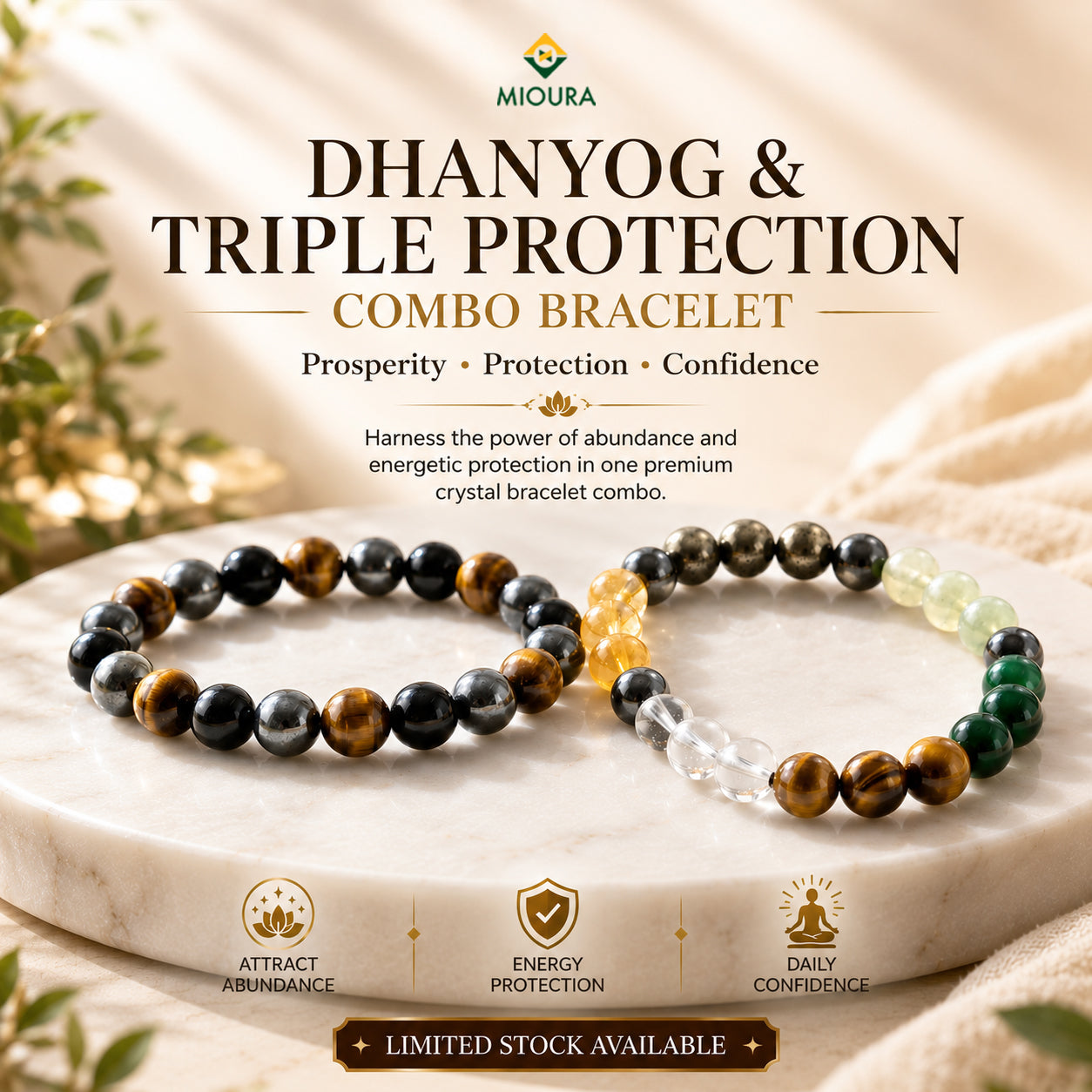 Wealth Protection Combo Bracelet Set