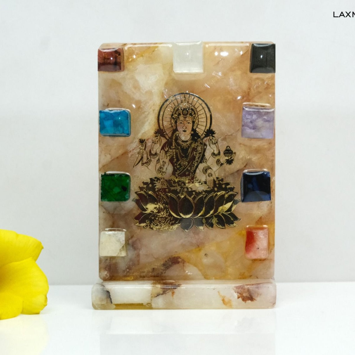 CITRINE LAXMI POOJA STAND/MANDIR