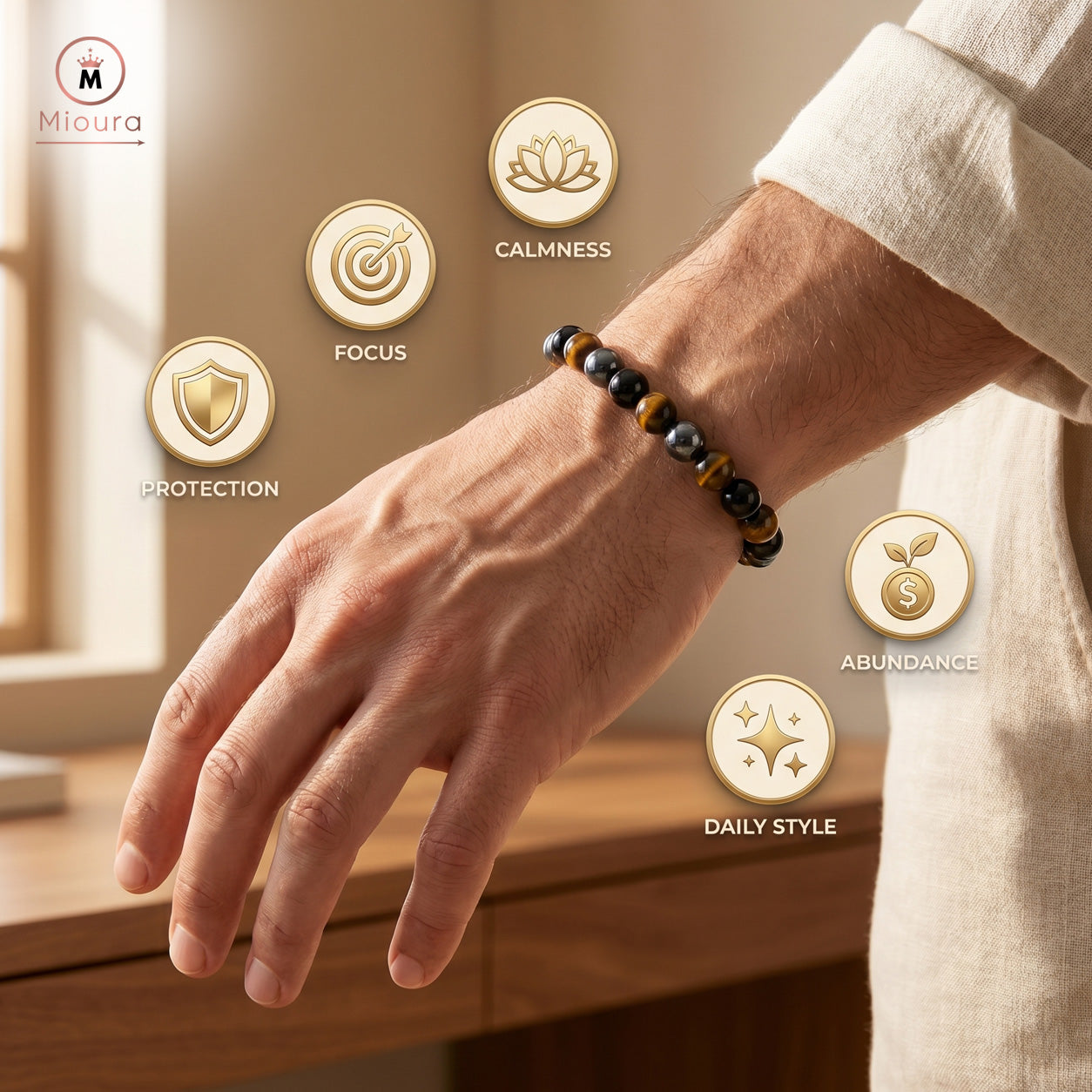 Triple Protection Shield Bracelet For Safety
