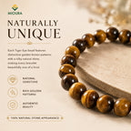 Tiger Eye Bracelet – Confidence, Protection & Focus | Mioura