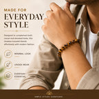 Tiger Eye Bracelet – Confidence, Protection & Focus | Mioura