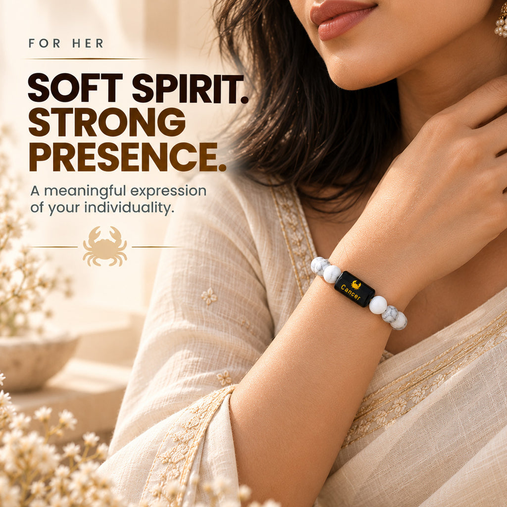 Cancer Crystal Bracelet | Karka Rashi Bracelet – Mioura