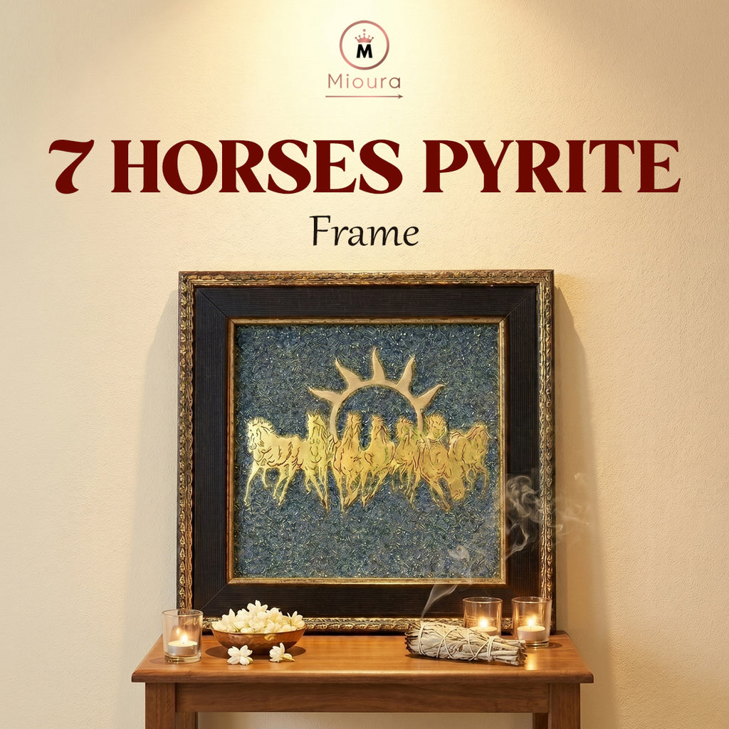 7 Hourses Pyrite Frame