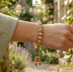 White Sandalwood Bracelet (Chandan) – Govt Certified | Mioura