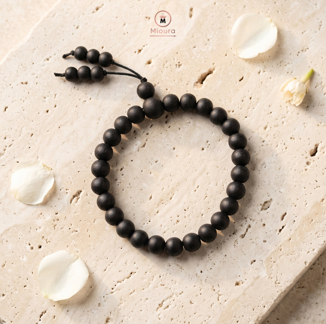 Original Karungali Bracelet – Govt Certified | Protection, Grounding & Energy Shield | Mioura