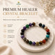 Healers Bracelet – 24 Crystal Protection & Positive Energy Bracelet | Mioura