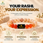 Taurus Crystal Bracelet | Vrishabh Rashi Bracelet – Mioura