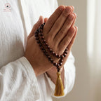 Mioura Red Sandalwood Mala (Rakta Chandan) – Govt Lab Certified | 108 Beads for Meditation, Protection & Spiritual Growth