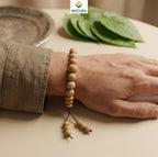 White Sandalwood Bracelet (Chandan) – Govt Certified | Mioura