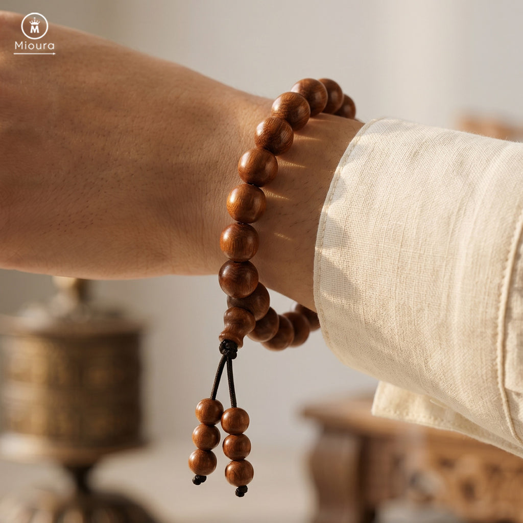 Original Red Sandalwood Bracelet – Govt Certified