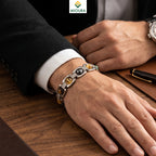 Dhanyog Link Chain Bracelet – Wealth, Prosperity & Energy | Mioura