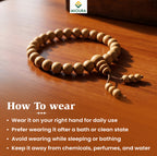 White Sandalwood Bracelet (Chandan) – Govt Certified | Mioura