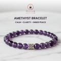 Amethyst Bracelet For Calm And Sleep