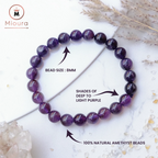 Amethyst Bracelet For Calm And Sleep