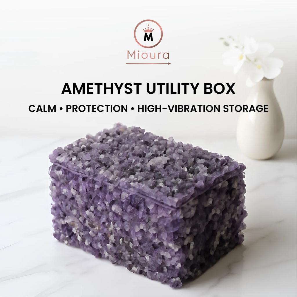 Amethyst Box For Crystal Storage