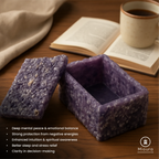Amethyst Box For Crystal Storage