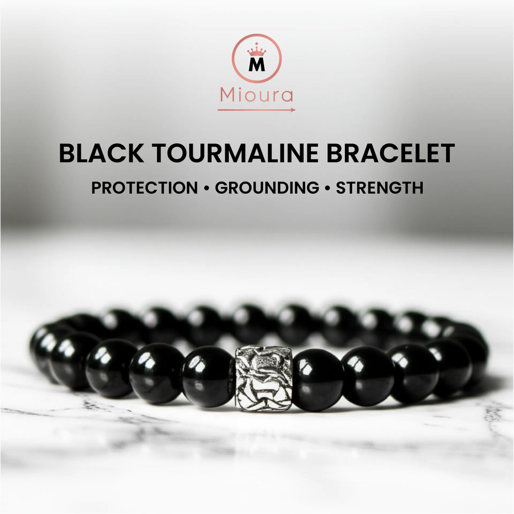 Black Tourmaline Bracelet For Protection