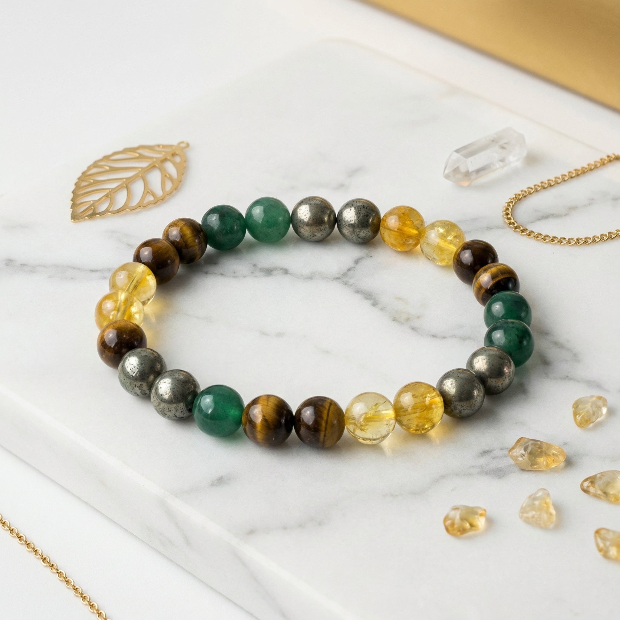 Money Magnet Bracelet for Luck & Stability