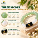 Gemini Crystal Bracelet | Mithun Rashi Bracelet – Mioura