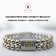 Golden Pyrite Zibu Bracelet For Money