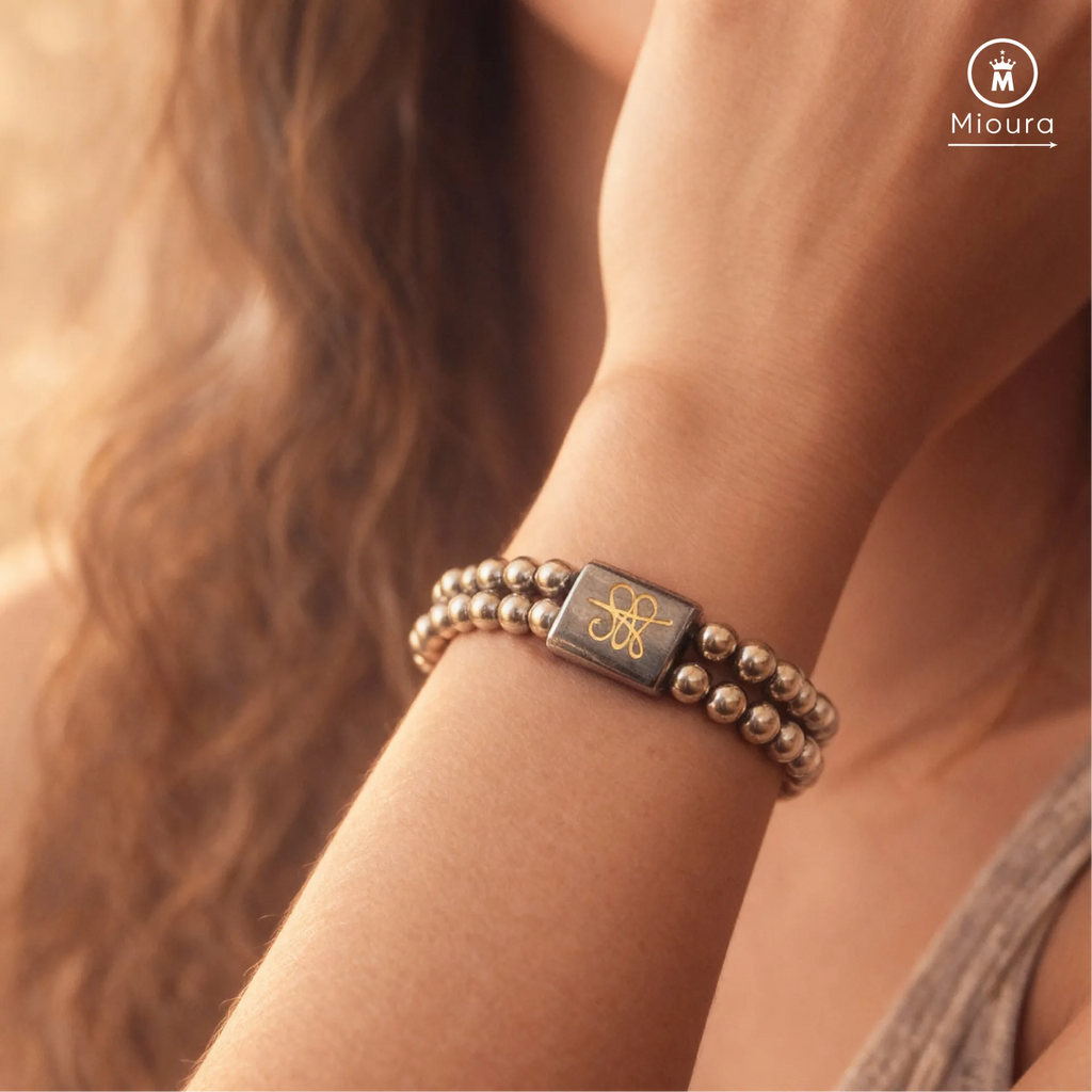 Golden Pyrite Zibu Bracelet For Stability