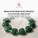 Green Aventurine Heart For Emotional Healing