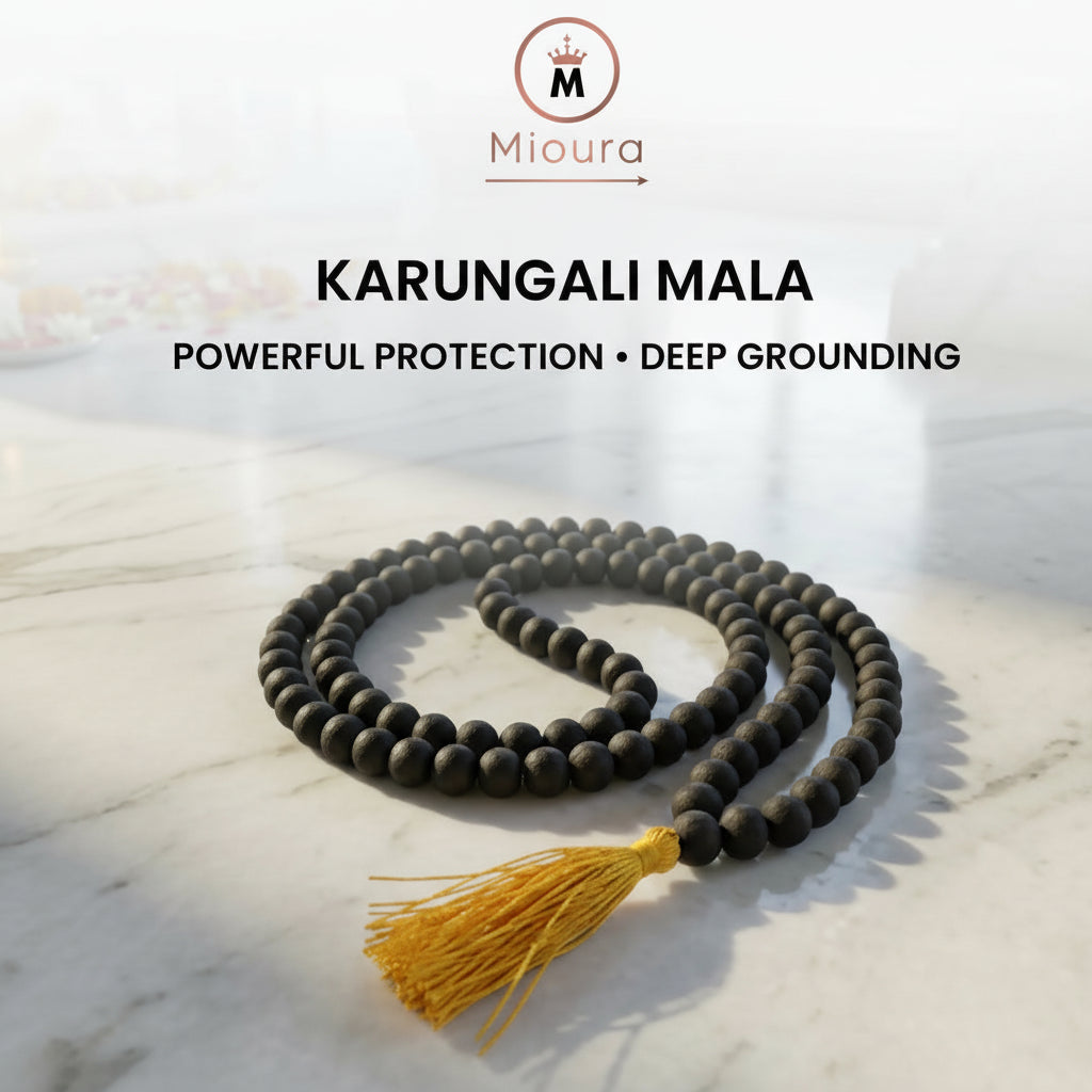 Karungali Mala For Spiritual Protection