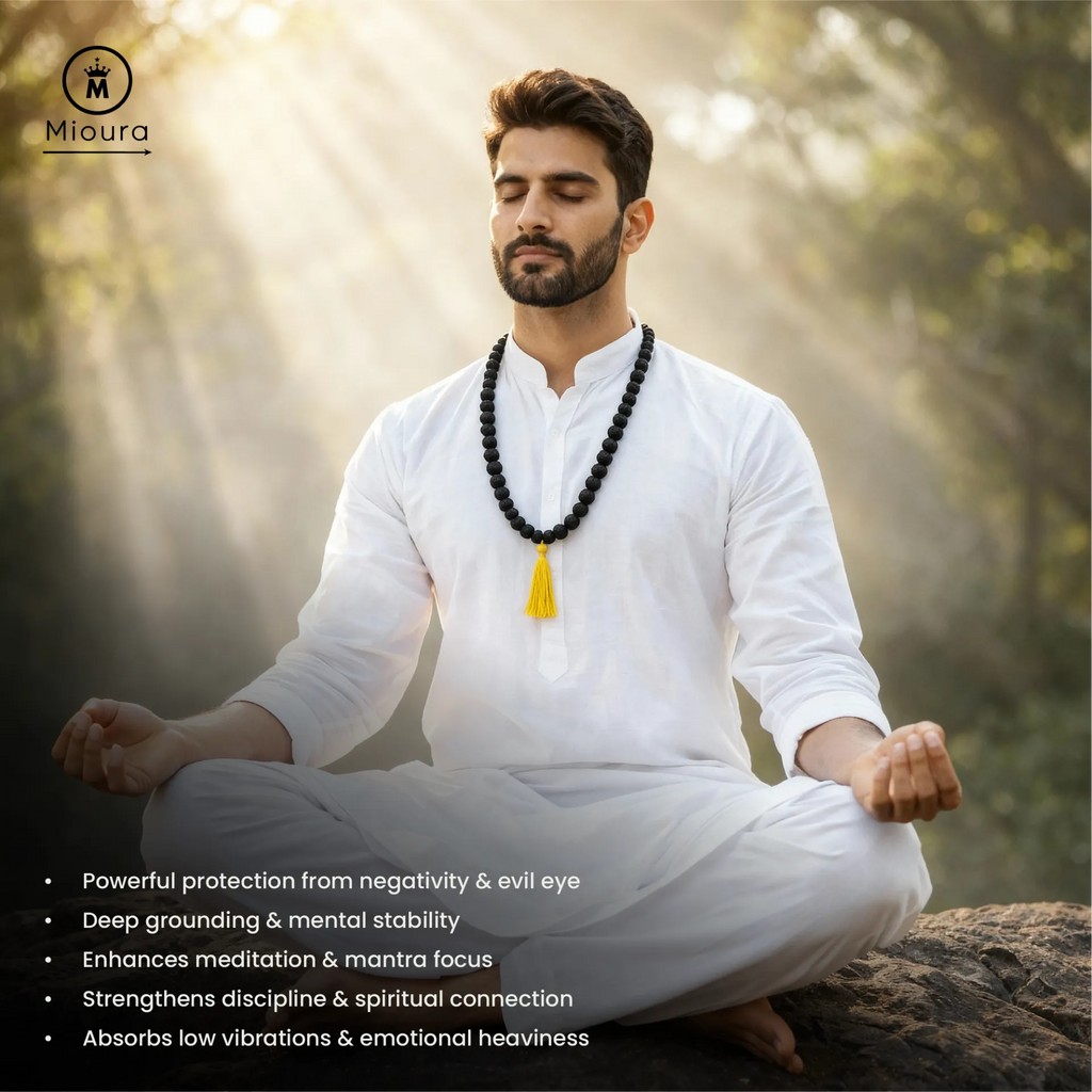Karungali Mala For Spiritual Protection