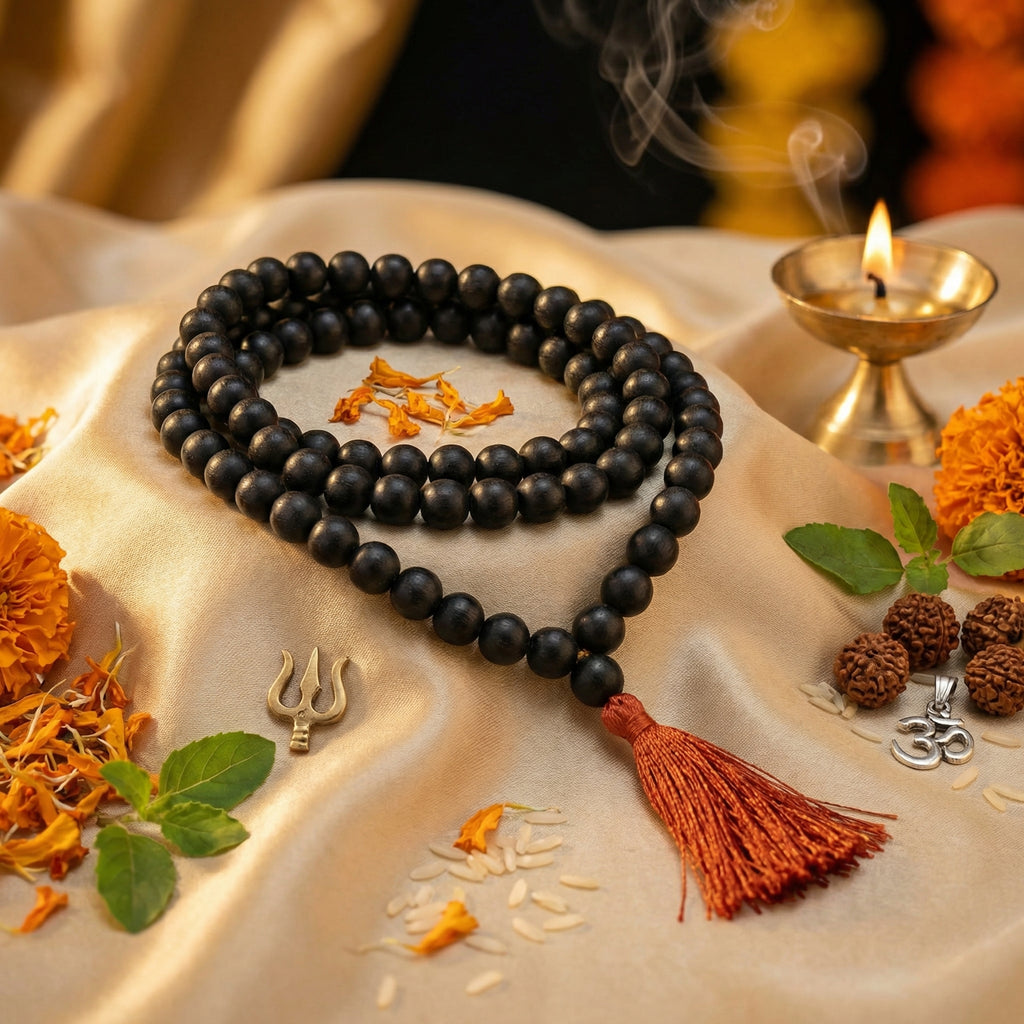 Karungali Mala For Spiritual Protection