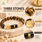 Leo Crystal Bracelet | Simha Rashi Bracelet – Mioura