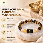 Leo Crystal Bracelet | Simha Rashi Bracelet – Mioura