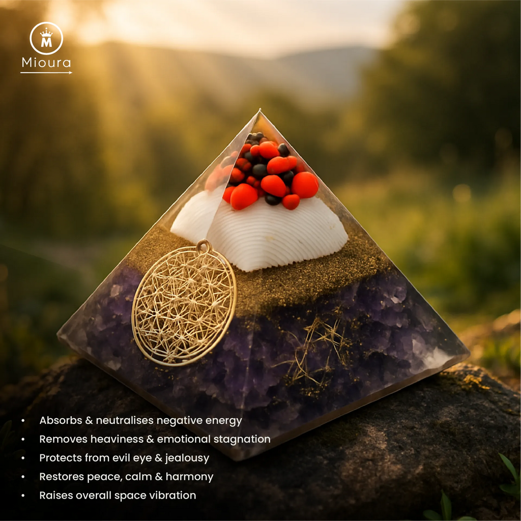 Negative Energy Removal Pyramid For Cleansing