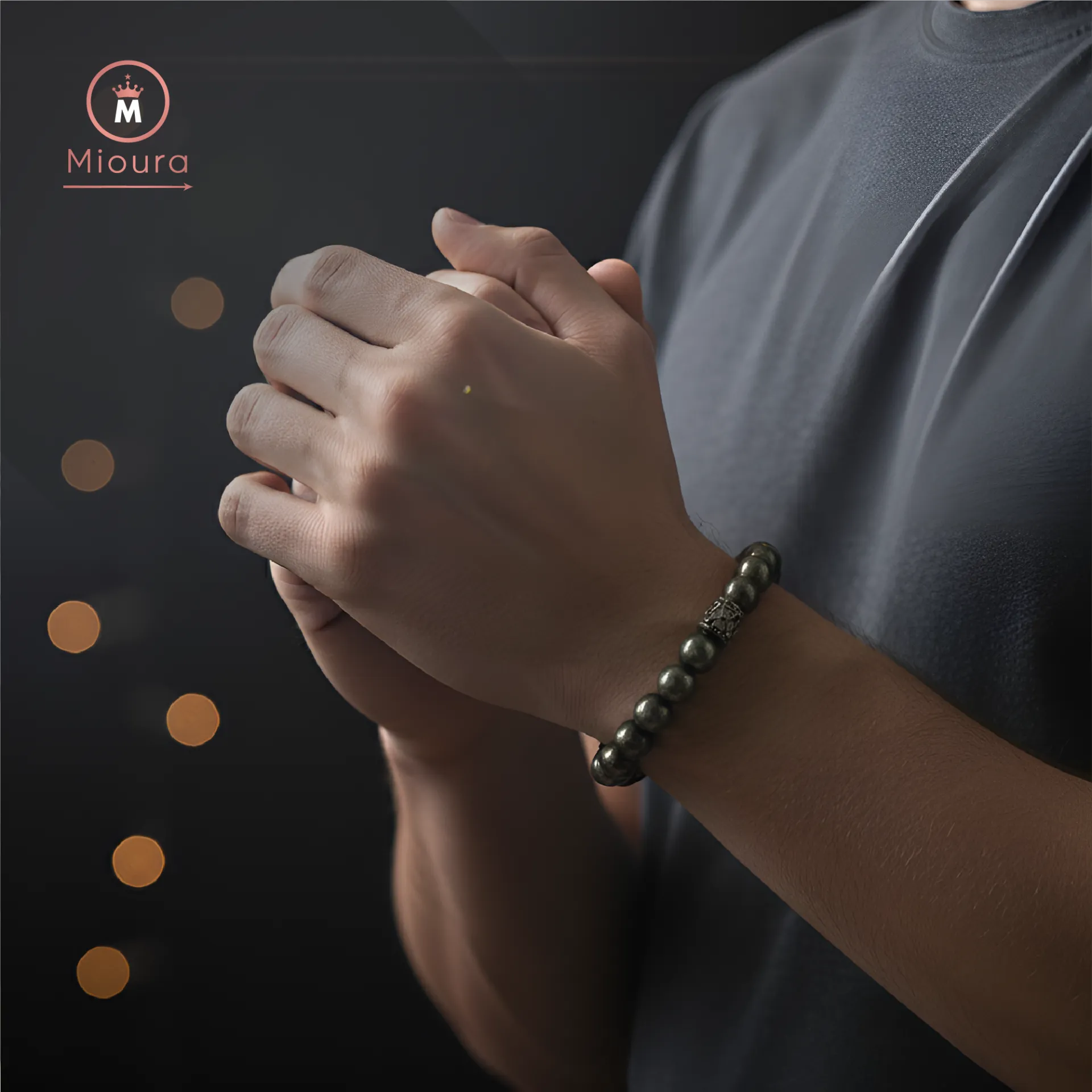 Pyrite Bracelet For Confidence And Success