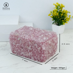 Rose Quartz Box For Crystal Storage