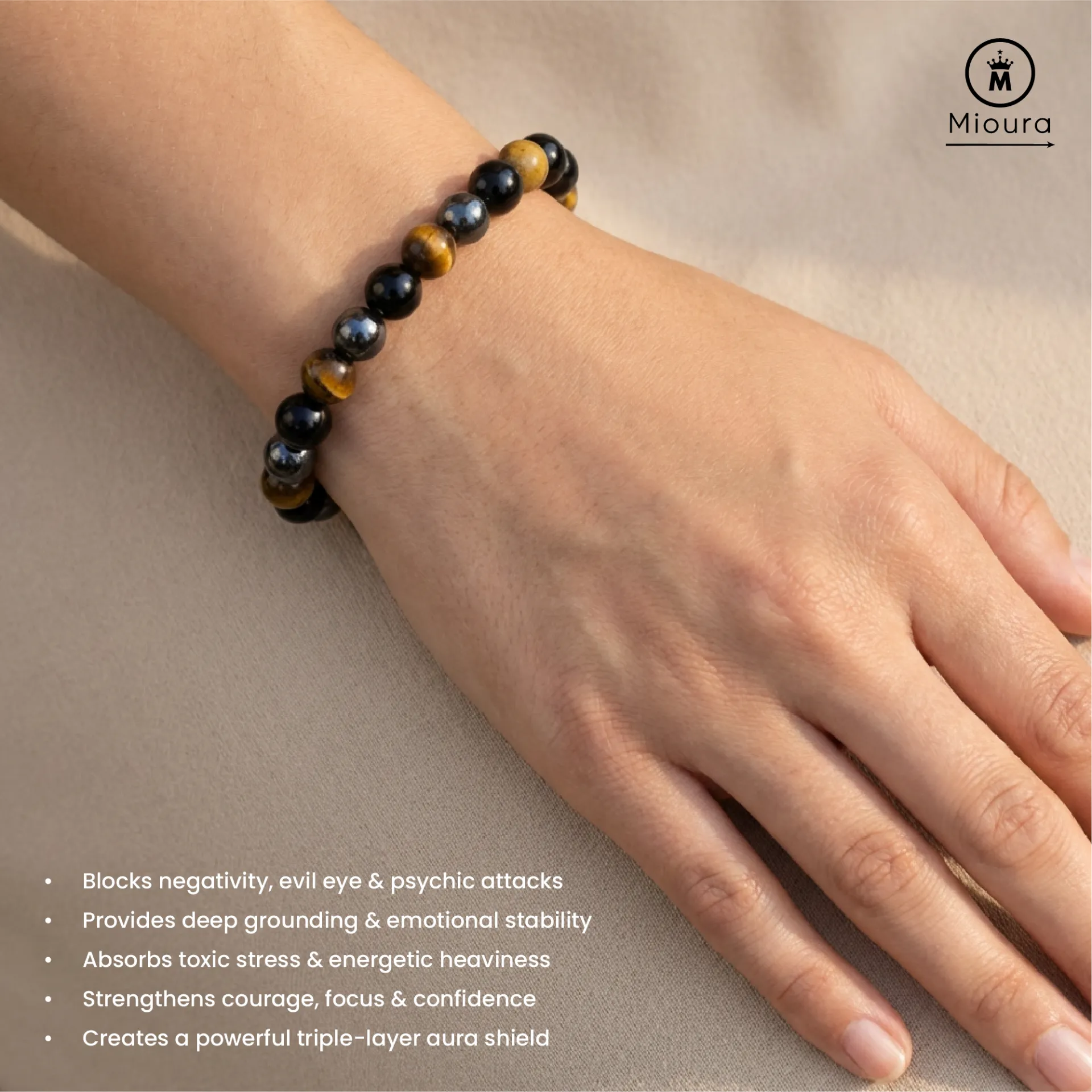 Triple Protection Shield Bracelet For Safety
