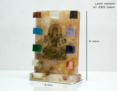 CITRINE LAXMI POOJA STAND/MANDIR