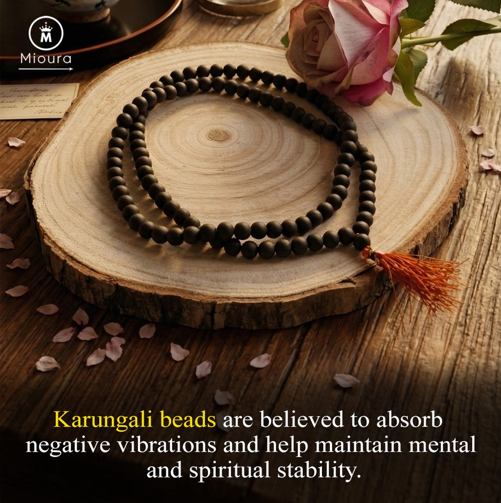 Karungali Mala For Spiritual Protection