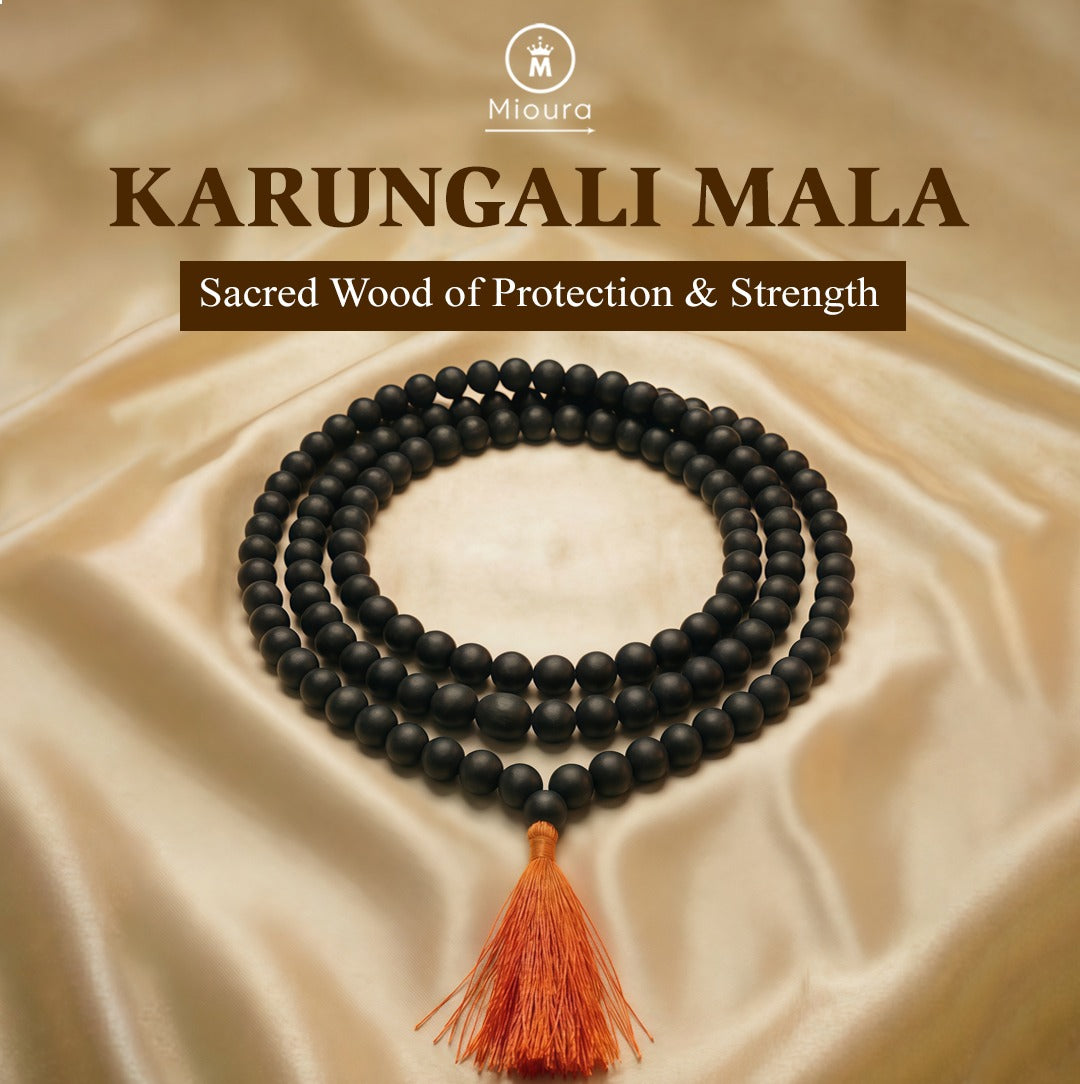 Karungali Mala For Spiritual Protection