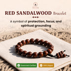 Original Red Sandalwood Bracelet – Govt Certified